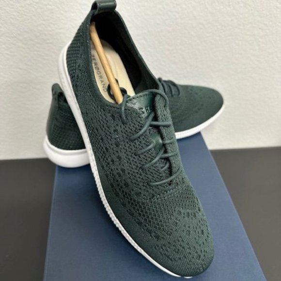 COLE HAAN  Women's 2.ZERØGRAND Oxfords  Color: Scarab Size 9.5 New In Box - Picture 3 of 5